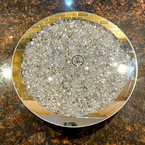 Mirror/Crystal Tray